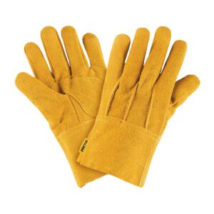 Guantes de carnaza cortos pretul Código: 23262