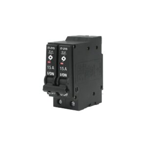 Interruptor termomagnetico 2 polos 15 a voltech Código: 46703