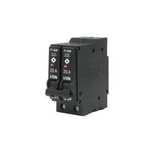 Interruptor termomagnetico 2 polos 20 a voltech Código: 46704