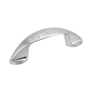 Jaladera niquel satinado estilo elipse 64 mm Código: 43619