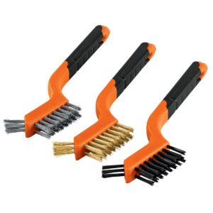 Juego de 3 mini cepillo de alambre Código: 10652