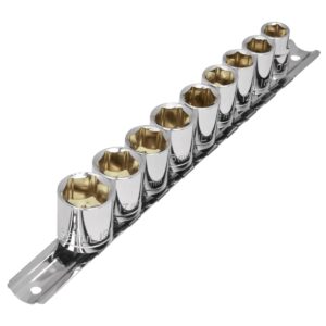 Juego de 9 dados cuadros 3/8" mm Código: 21189