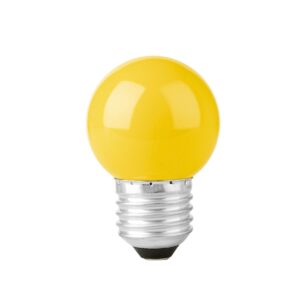 Lampara de led g45 127 v 1 w amarillo Código: 46028