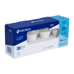 Lampara led a19 3w e27 luz de dia 4 piezas en caja Código: 46863