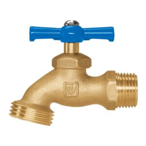 Llave para manguera de laton 130 gr entrada 1/2" Código: 49085