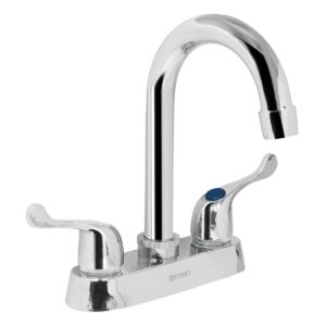 Mezcladora lavabo manerales palanca cuello bar basic Código: 49280