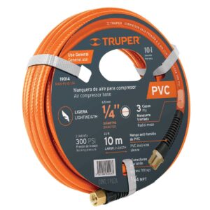 Manguera para baja presion 10 mts 1/4" Código: 19014