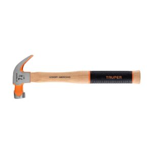 Martillo pulido uña curva 7oz mango de hickory Código: 16650