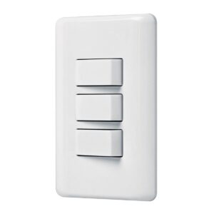 Placa armada con 3 interruptores sencillos volteck basic Código: 25083