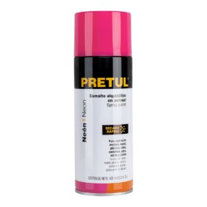 Pintura aerosol fluorescente rosa pretul Código: 27006