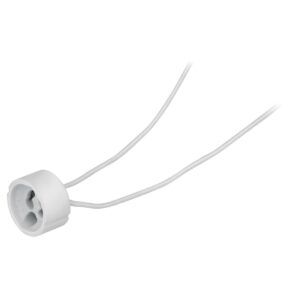Portalampara de porcelana para base gu10 volteck Código: 46540