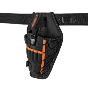 Porta taladro de poliester con cinco compartimentos Código: 19588