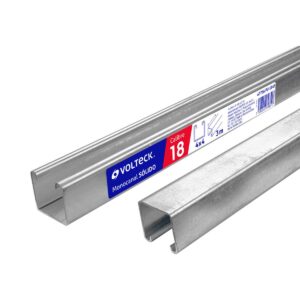Perfil unical sólido de 3 m 4 x 4 cm calibre 18 volteck Código: 47756