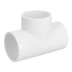 Tee sencilla de pvc 1-1/2" Código: 45533