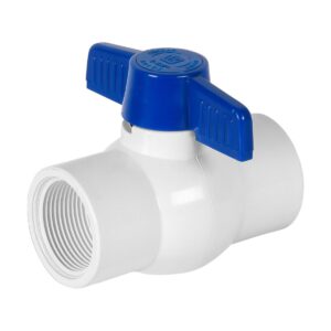 Valvula esfera de pvc 1-1/4" roscable Código: 49153
