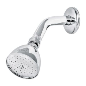 Regadera conica 2-1/2" con brazo y chapeton aqua Código: 49448