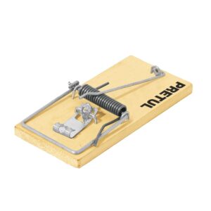 Ratonera 4" madera bolsa con 2 pzas Código: 23709