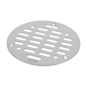 Rejilla acero inoxidable 5" 3 tornillos Código: 46047