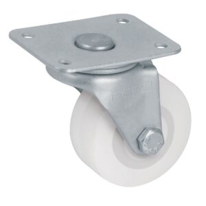 Rodaja de polietileno 2' placa giratoria pisada 22mm Código: 48624