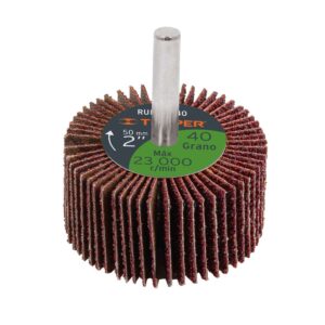 Rueda flap de 2" grano 40 Código: 13036