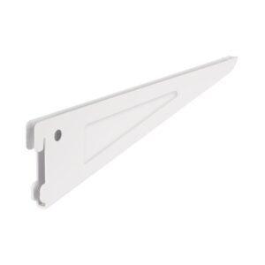 Ménsula plana blanca para cremallera doble 27cm Código: 47714