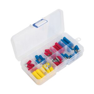 Terminales aisladas para cable kit con 55 piezas Código: 48142