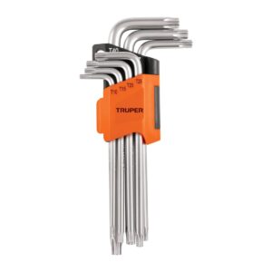 Juego de llaves torx 7 piezas largas Código: 15553
