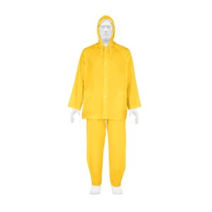 Conjunto impermeablepvcespesor 0.10mmtalla grande pretul Código: 27095