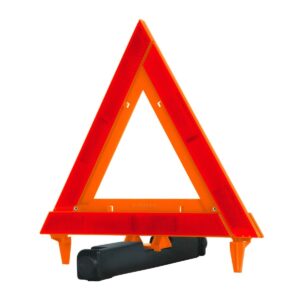 Triangulo de seguridad de plastico 29 cm Código: 10943