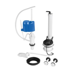 Juego de reparación p/wc con válvula de flotador compacto Código: 48446